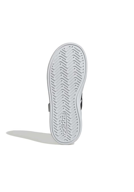 Scarpe Adidas Grand Court 3.0 Bianco Nero Bambini ADIDAS CORE | Sneakers | HP3531-
